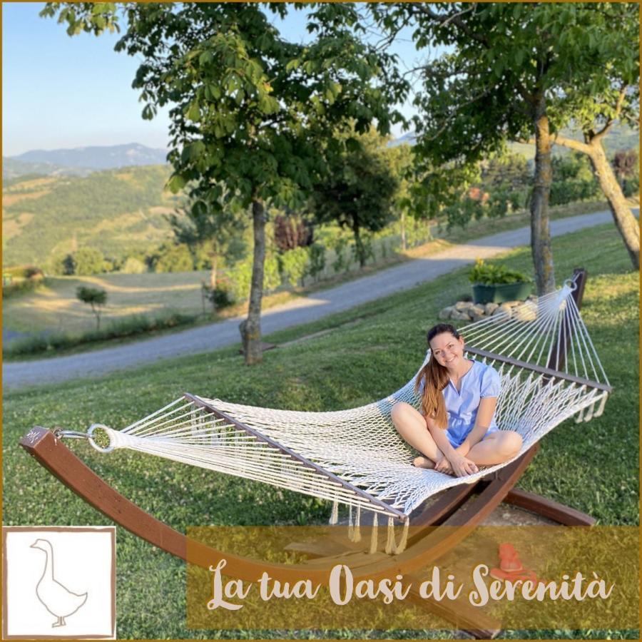 L'Oca Giuliva Relais Bed and Breakfast Gaggio Montano Exteriör bild